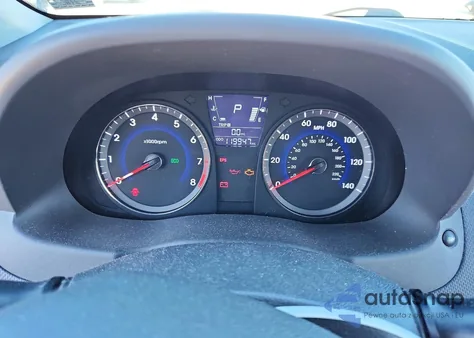 2013 Hyundai Accent Gls z USA, uszkodzony, nr VIN KMHCU5AE0DU062047